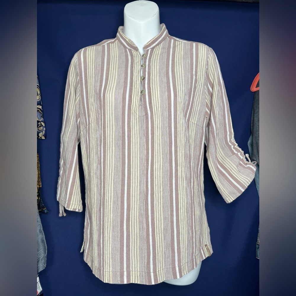 Columbia Striped blouse possible Size small